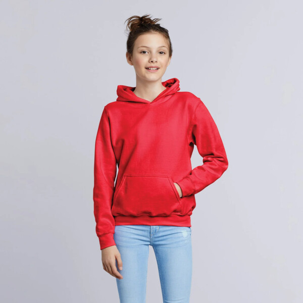 Gildan Heavy Blend Youth Hooded Sweatshirt Thumbnail