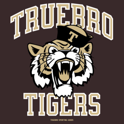 TRUEBRO TIGER CREW - AS Colour Mens Heavy Crew Design