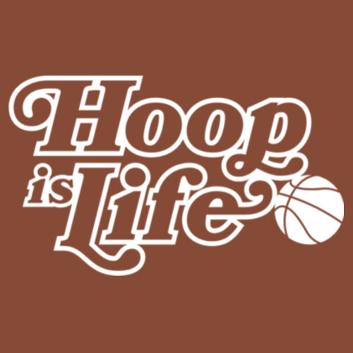 HOOP IS LIFE CREW - AS Colour Mens Relax Crew Design
