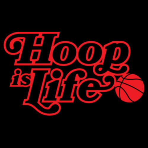 HOOP IS LIFE CREW - AS Colour Mens Heavy Crew Design