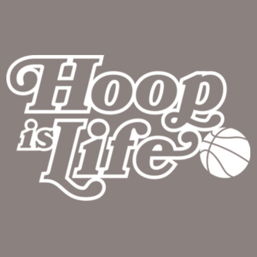 HOOP IS LIFE HOODIE - AS Colour Mens Relax Faded Hood Design
