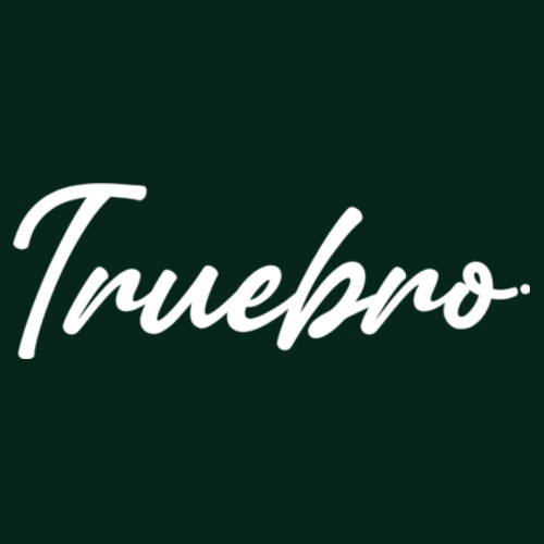 TRUEBRO SCRIPT CREW - PREMIUM - AS Colour Womens Heavy Crew Design