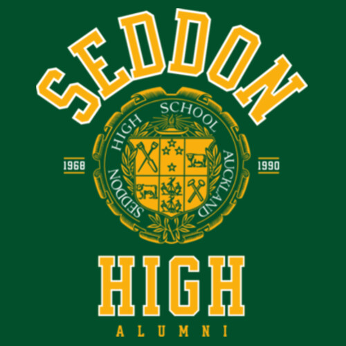GREEN SEDDON TEE - Gildan Mens Heavy Cotton T-Shirt Design