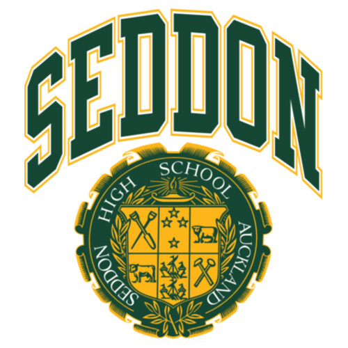 SEDDON VARSITY TEE - Gildan Mens Heavy Cotton T-Shirt Design