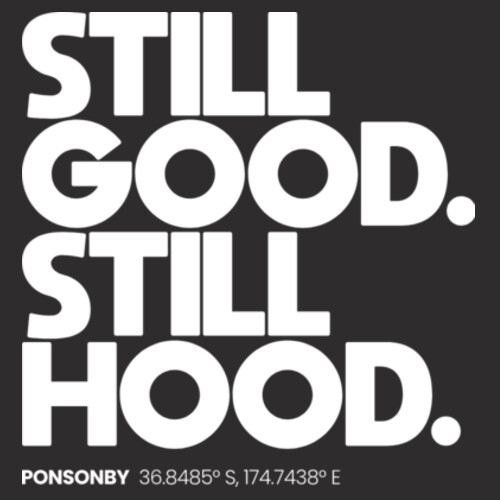 PONSONBY HOOD TEE (OVERSIZED BOXY FIT) - AS Colour Mens Heavy Faded Tee  Design