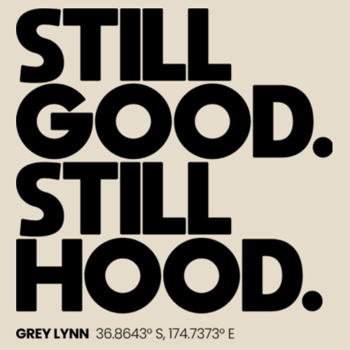 GREY LYNN HOOD TEE (OVERSIZED BOXY FIT) - AS Colour Mens Heavy Faded Tee Design