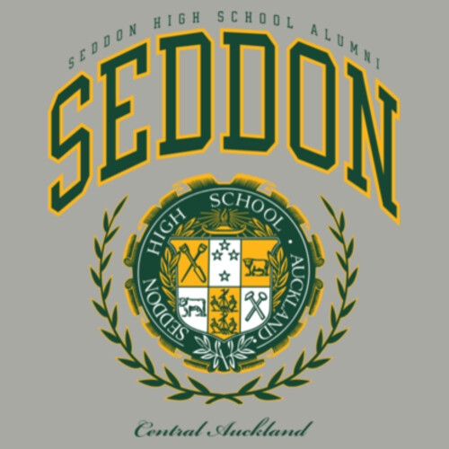 SEDDON VARSITY TEE - Gildan Mens Heavy Cotton T-Shirt Design