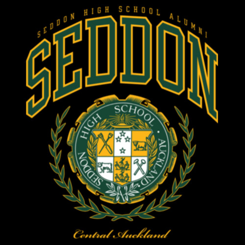 SEDDON VARSITY TEE (DROP SHOULDER/CROPPED) - Urban Collab Mens Set Club Tee Design