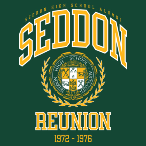 GREEN REUNION TEE (DROP SHOULDER/CROPPED) - Urban Collab Mens Set Club Tee Design