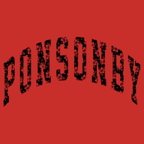 PONSONBY LAVALAVA TEE (DROP SHOULDER/CROPPED) - Urban Collab Mens Set Club Tee Design