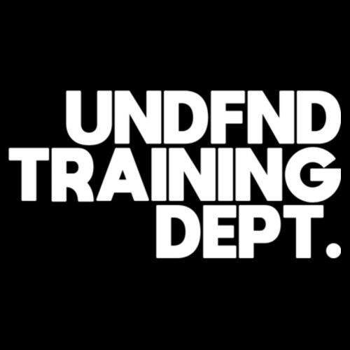 UNDFND TRAINING DEPT. TEE (OVERSIZED BOXY FIT) - AS Colour Mens Heavy Tee Design