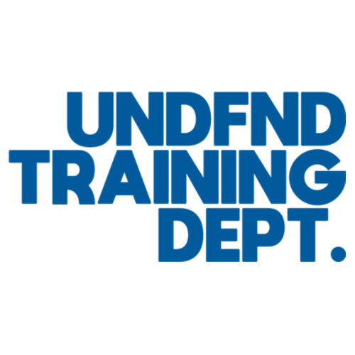 UNDFND TRAINING DEPT. TEE (OVERSIZED BOXY FIT) - AS Colour Mens Heavy Tee Design