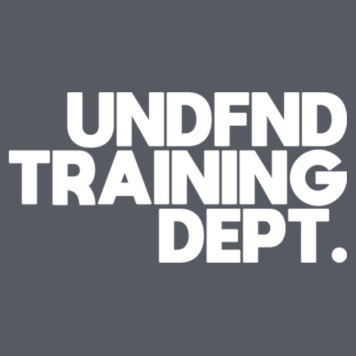 UNDFND TRAINING DEPT. TEE (OVERSIZED BOXY FIT) - AS Colour Mens Heavy Faded Tee Design