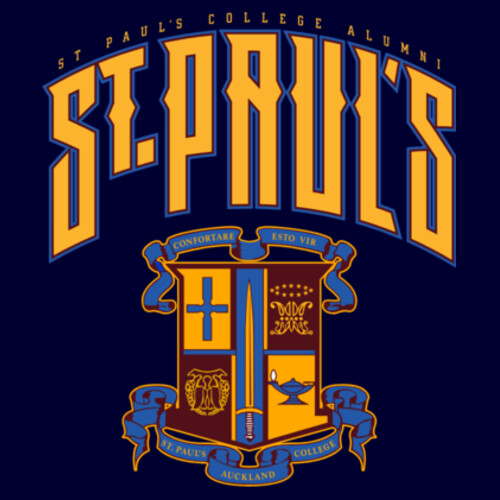 ST PAUL'S ALUMNI HOODIE - Gildan Heavy Blend Adult Hooded Sweatshirt Design