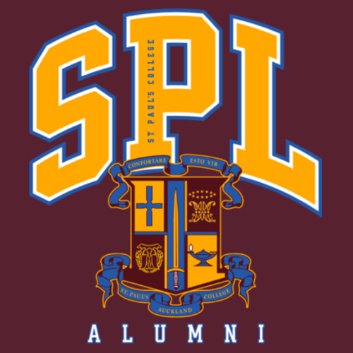 SPL ALUMNI HOODIE - Gildan Heavy Blend Adult Hooded Sweatshirt Design
