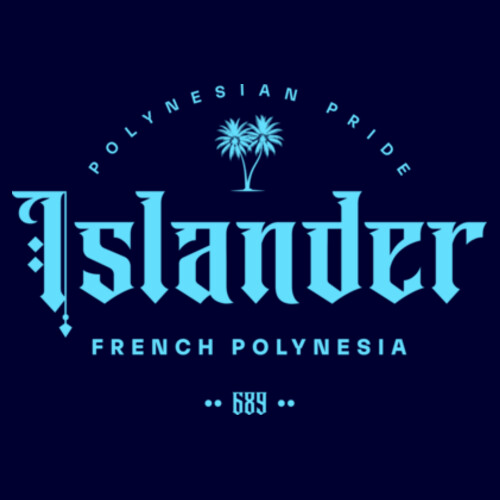 FRENCH POLYNESIA TEE (OVERSIZED BOXY FIT) - AS Colour Mens Heavy Tee Design