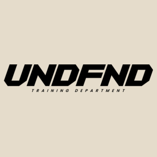 UNDFND LOGO TEE (OVERSIZED BOXY FIT) - AS Colour Mens Heavy Faded Tee Design