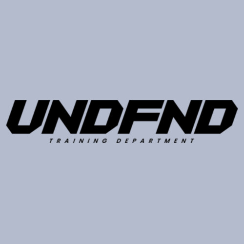 UNDFND LOGO HOODIE - AS Colour Mens Relax Faded Hood Design