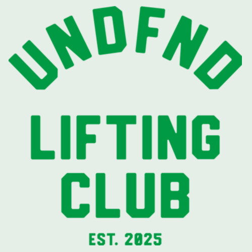 UNDFND LIFTING CLUB HOODIE - AS Colour Mens Relax Hood - AS Colour Mens Relax Hood Design