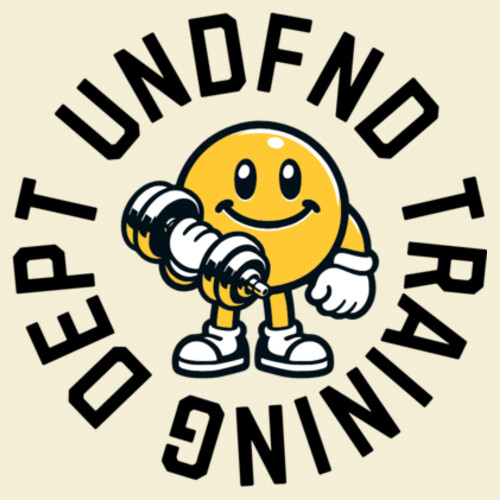 UNDFND TRAINING MASCOT TEE (OVERSIZED BOXY FIT) - AS Colour Mens Heavy Tee Design