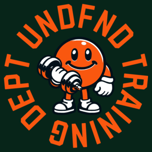 UNDFND TRAINING MASCOT CREW - AS Colour Mens Heavy Crew Design