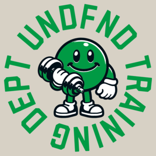 UNDFND TRAINING MASCOT CREW - AS Colour Mens Heavy Crew Design