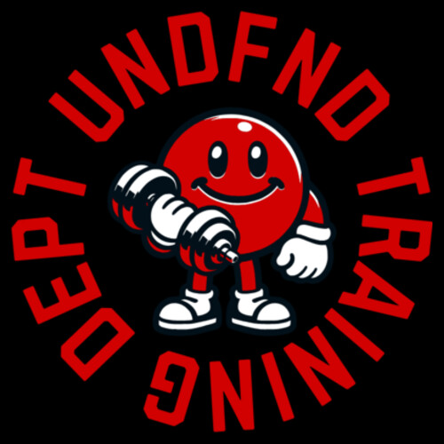 UNDFND TRAINING MASCOT CREW - AS Colour Mens Heavy Crew Design
