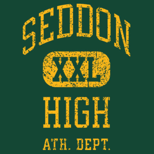 SEDDON ATHLETICS TEE (DROP SHOULDER / OVERSIZED) - Urban Collab Mens Set Club Tee Design