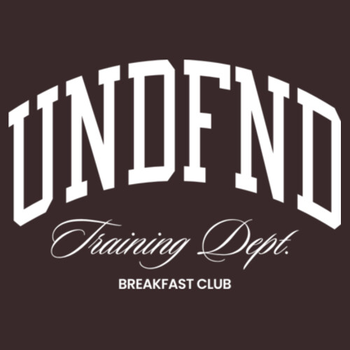 UNDFND BREAKFAST CLUB TEE (OVERSIZED BOXY FIT) - AS Colour Mens Heavy Tee Design
