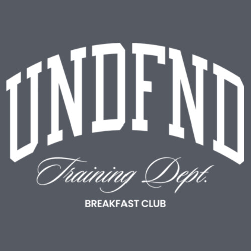UNDFND BREAKFAST CLUB TEE (OVERSIZED BOXY FIT) - AS Colour Mens Heavy Faded Tee Design