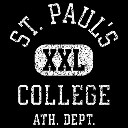 ST PAULS ATH. DEPT. TEE - AS Colour Mens Classic Oversized Tee Design