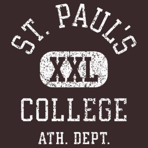 ST PAULS ATH. DEPT. TEE - AS Colour Mens Block T shirt Design