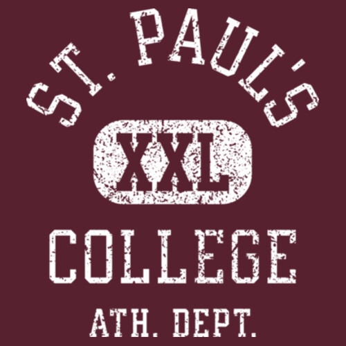 ST PAULS ATH. DEPT. CREW - Cloke Mens Standard Crew  Design