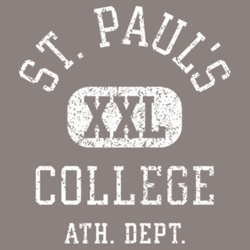 ST PAULS ATH. DEPT. HOODIE - AS Colour Mens Relax Faded Hood Design