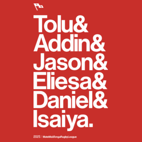 MATE MA'A TONGA PLAYER TEE - AS Colour Mens Staple T shirt Design