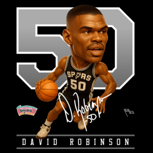 ROBINSON CARICATURE TEE - AS Colour Mens Classic Tee Design