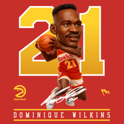 WILKINS CARICATURE TEE - AS Colour Mens Classic Tee Design