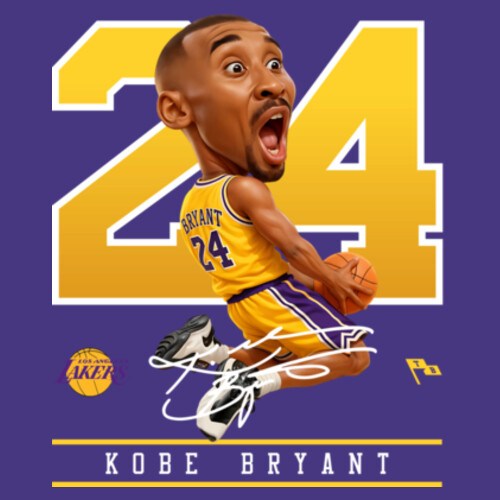 BRYANT CARICATURE TEE - AS Colour Mens Classic Tee Design