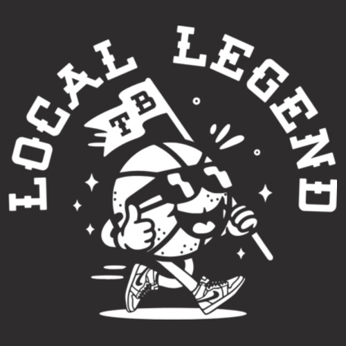 LOCAL LEGEND TEE (OVERSIZED BOXY FIT) - AS Colour Mens Heavy Faded Tee Design