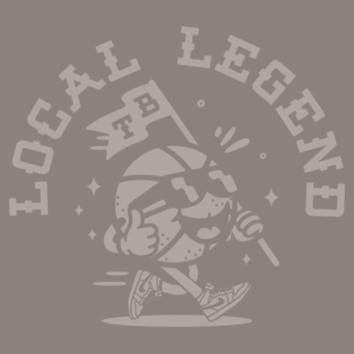 LOCAL LEGEND HOODIE - AS Colour Mens Relax Faded Hood Design