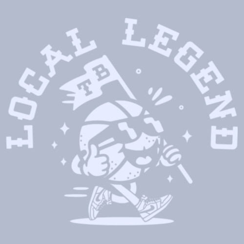 LOCAL LEGEND HOODIE - AS Colour Mens Relax Faded Hood Design