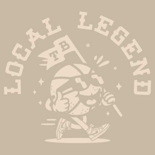 LOCAL LEGEND HOODIE - AS Colour Mens Relax Faded Hood Design