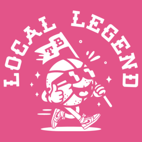 LOCAL LEGEND HOODIE - AS Colour Mens Relax Hood Design