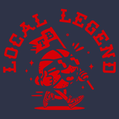 LOCAL LEGEND HOODIE - AS Colour Mens Relax Hood Design