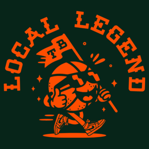 LOCAL LEGEND HOODIE - AS Colour Mens Relax Hood Design