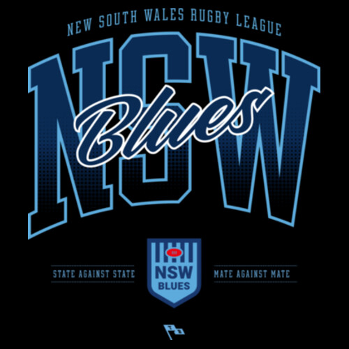 NSW ORIGIN TEE (OVERSIZED BOXY FIT) - AS Colour Mens Heavy Tee Design