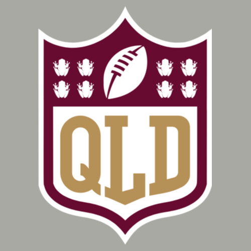 QLD ORIGIN CANE TOAD TEE - Gildan Mens Heavy Cotton T-Shirt Design