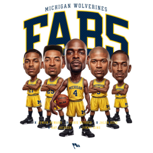 FAB 5 TEE - AS Colour Mens Classic Tee Design