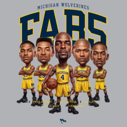 FAB 5 TEE - AS Colour Mens Classic Tee Design