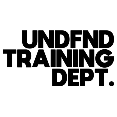 UNDFND TRAINING DEPT. TEE (OVERSIZED BOXY FIT) - AS Colour Mens Heavy Tee Design